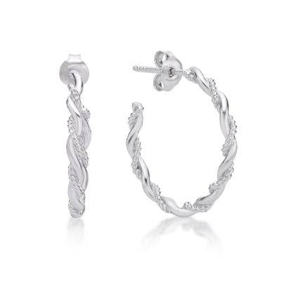 Picture of TWISTED 20mm HOOP, EARPIN & BUTTERFLY