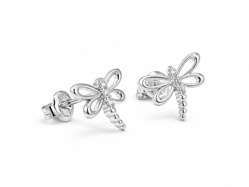 Picture of 0.09ct LGD,DRAGONFLY, STUDS