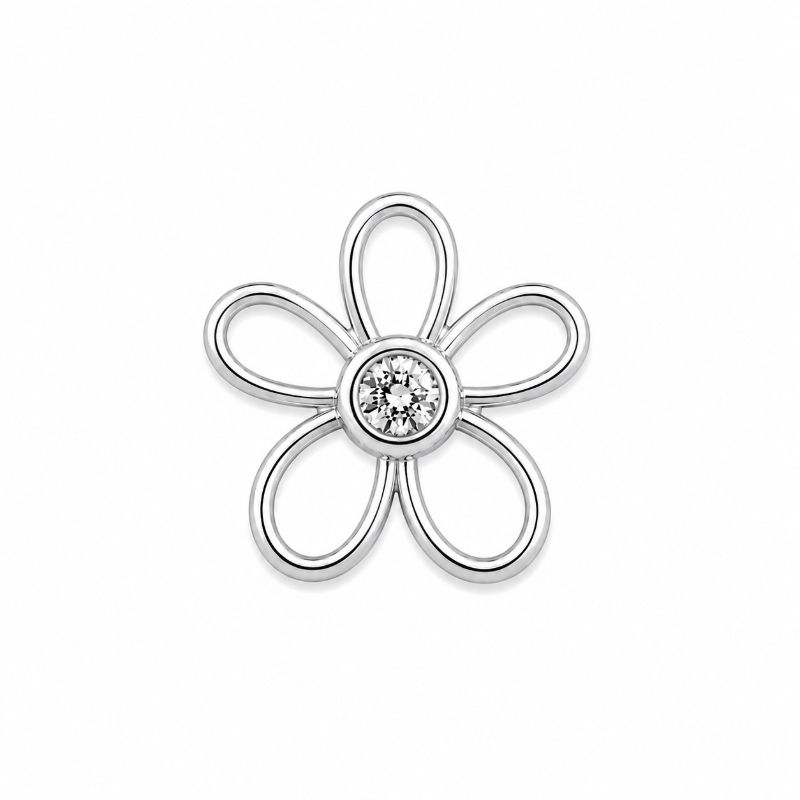 Picture of  LGD,PETAL + STONE, PENDANT 12mm