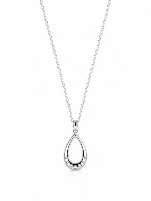 Picture of 0.06ct LGD,HAMMER SET DROP, PENDANT, with chain