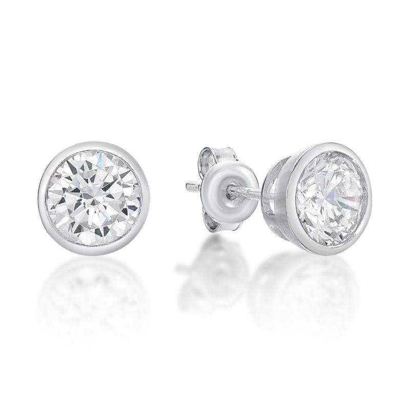Picture of 4mm RD R/O, STUD, WHT
