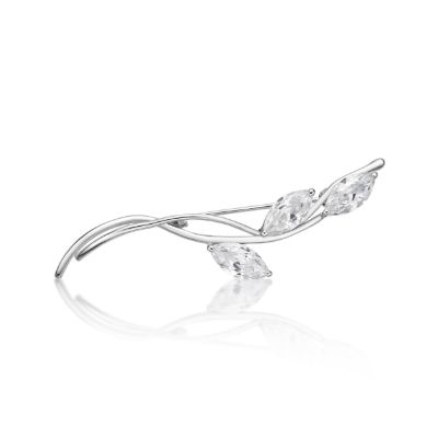 Picture of BROOCH,3xCZ MARQ