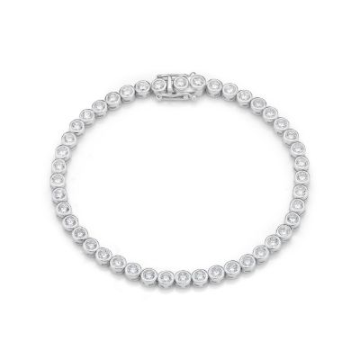 Picture of 3mm TENNIS B'L WHT BEZEL, 18cm