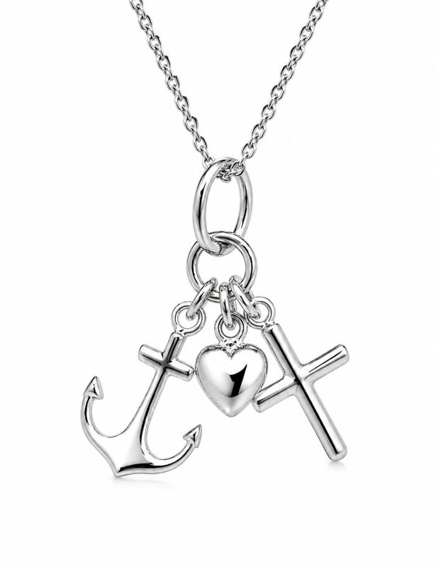 Picture of SMALL ,FAITH, HOPE & CHARITY, with CHAIN