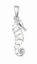 Picture of SEAHORSE PENDANT, MOP INLAY, 20mm LONG