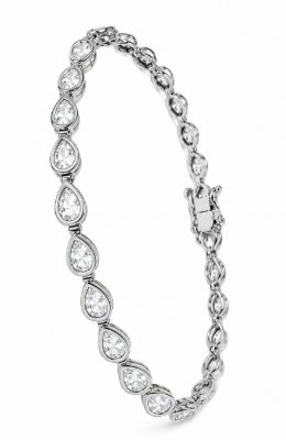 Picture of 3x5 PEAR SHAPE, BEZEL, 18cm TENNIS B'L