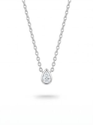 Picture of  0.17ct LGD, 5 x 3mm PEAR, BEZEL N'K