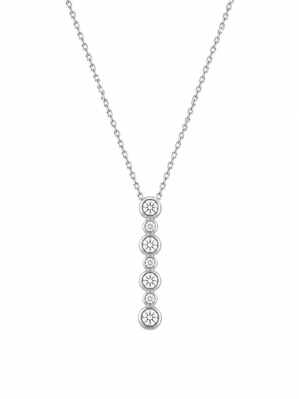 Picture of 0.16ct LGD,7 BEZELS BIG&SMALL, PENDANT with chain